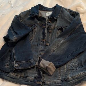 Torrid Dark Blue Denim Jacket - 3X(3)